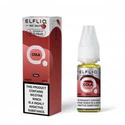 Cola Nic Salt E-Liquid by Elf Bar Elfliq Salts 10ml